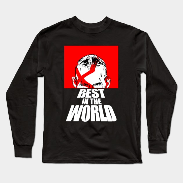 CM Punk The Best Long Sleeve T-Shirt by TheBalestvictus